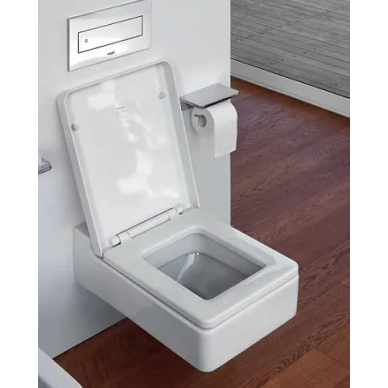 Чаша подвесного унитаза Laufen Living (8.2043.5.000.000.1) 4