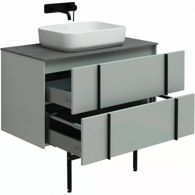 Тумба для ванной Allen Brau Reality 90 (1.32006.PWM) папирус матовый 7