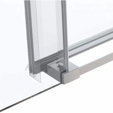 Душевая дверь Vincea Como Soft (VDS-1CS130CL) 130x195 см, профиль хром/стекло прозрачное 9