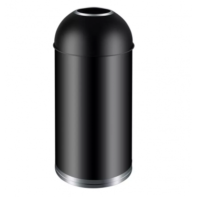 Ведро для мусора Welt Wasser Robby BL 50L, черное матовое 0