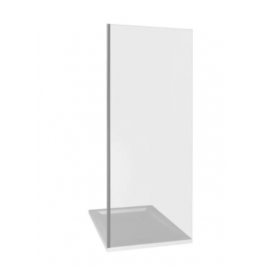 Боковая стенка Good Door Galaxy SP-70-C-CH (70 см) профиль хром/ стекло прозрачное 1