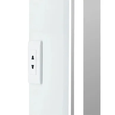 Зеркальный шкаф Art&Max Platino AM-Pla-550-800-1D-R-DS-F 55x80 см с LED подсветкой, bianco lucido 5