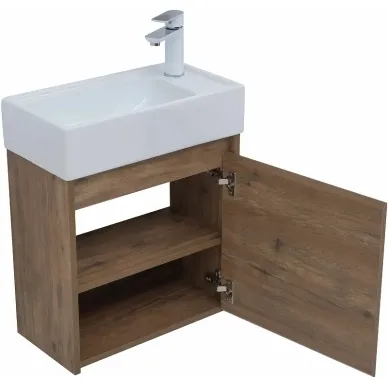 Тумба для ванной Aquanet Nova Lite 298855 50 см, дуб рустикальный 6