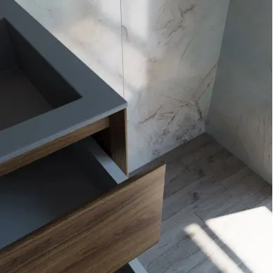 Тумба для ванной Vincea Luka 600VMC-2L600CO 60 см C.Oak 5