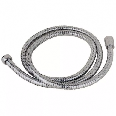 Шланг для душа Timo (SH-100) (1,50-2 м) растягивающийся (хром) 0
