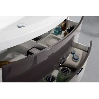 Тумба для ванной Belbagno Senso (SENSO-620-2C-SO-GC) серый 2