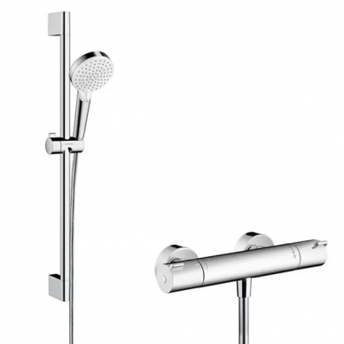 Термостат для душа Hansgrohe Crometta (27812400) с душевым гарнитуром 0