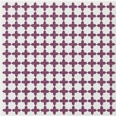 WW61M4 Lilac On White Wonder 4 20x20 0