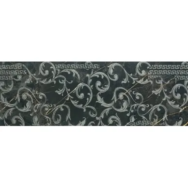 18146-0168 1320 NEGRO DECOR ROMA 48x128 0
