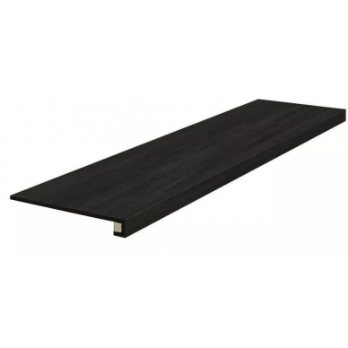 58503 Gradino Costa Retta Black 33x100 0