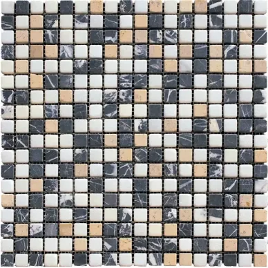 7MT-01-15T мозаика Мрамор 15x15 305х305 0
