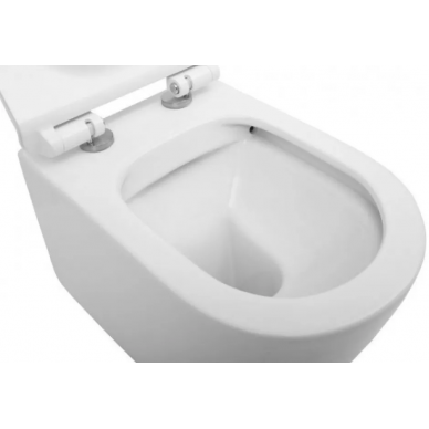 Чаша подвесного унитаза Aquanet Rimless Atago-W (BL-104N-WHT) микролифт 5