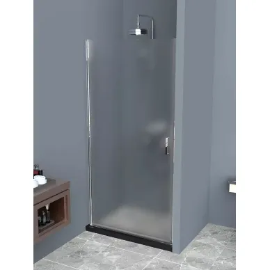 Душевая дверь BelBagno Uno (UNO-B-1-90-P-Cr) 90х185 см, профиль хром/стекло рифленое 5