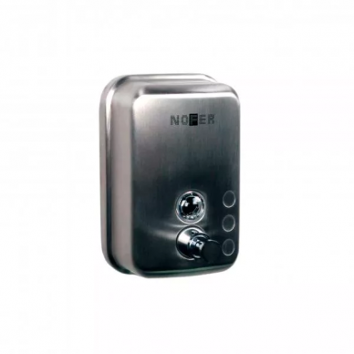 Дозатор для жидкого мыла Nofer Inox (03001.06.S) матовый 0