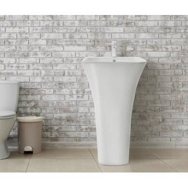 Раковина напольная Welt Wasser Rotbach 007 GL-WT (45х43.5х83.5 см) 1