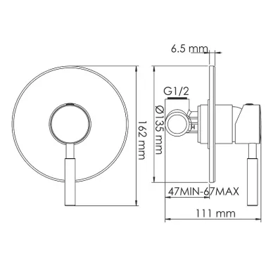 Душевая система Wasserkraft Main (A12429) хром 3