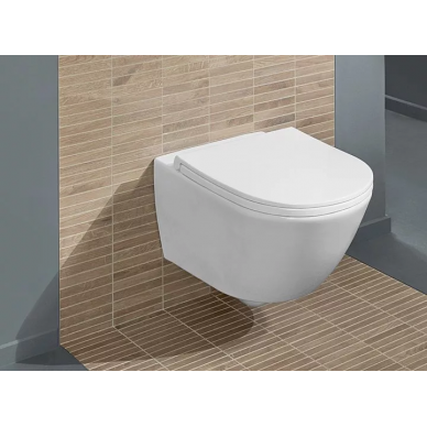 Подвесной унитаз Villeroy & Boch Universo TwistFlush (4670T901) с микролифтом 20