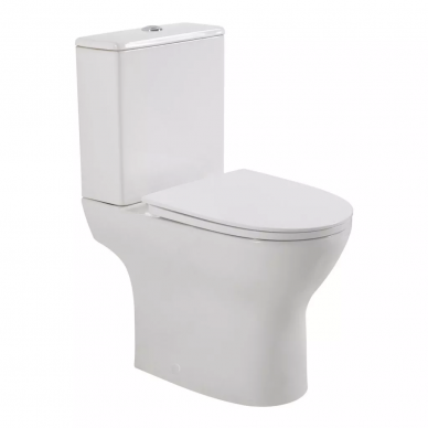 Чаша напольного унитаза BelBagno Lounge (BB045CPR) без бачка и сиденья 7