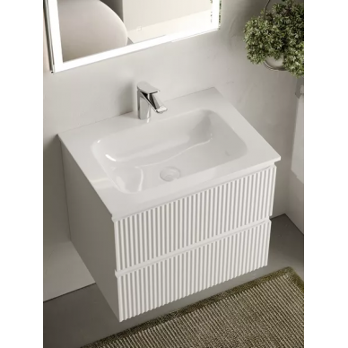 Тумба для ванной Sancos Snob R (SNR60W) (59 см) Bianco 8