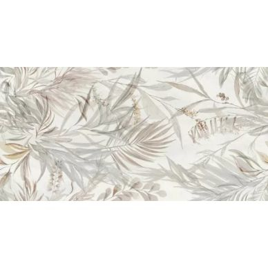 Halima Fleur Blanc Rect. 60x120 0