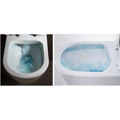 Чаша подвесного унитаза Cerutti SPA Orlter PP (CT9739) безободковый, микролифт ABS 9