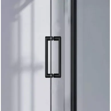 Душевой уголок Vincea Como-N (VSR-4CN9013CLB) 130х90х195 см, профиль черный/стекло прозрачное 3