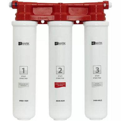 Смеситель для кухни Lemark Comfort (LM3073C085) Хром+ Фильтр BASIC для очистки воды 9