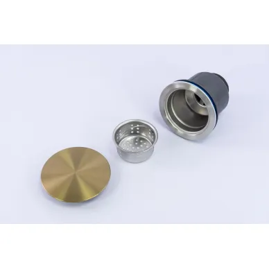 Мойка кухонная Fmark FSC002C многофункциональная, золото 6